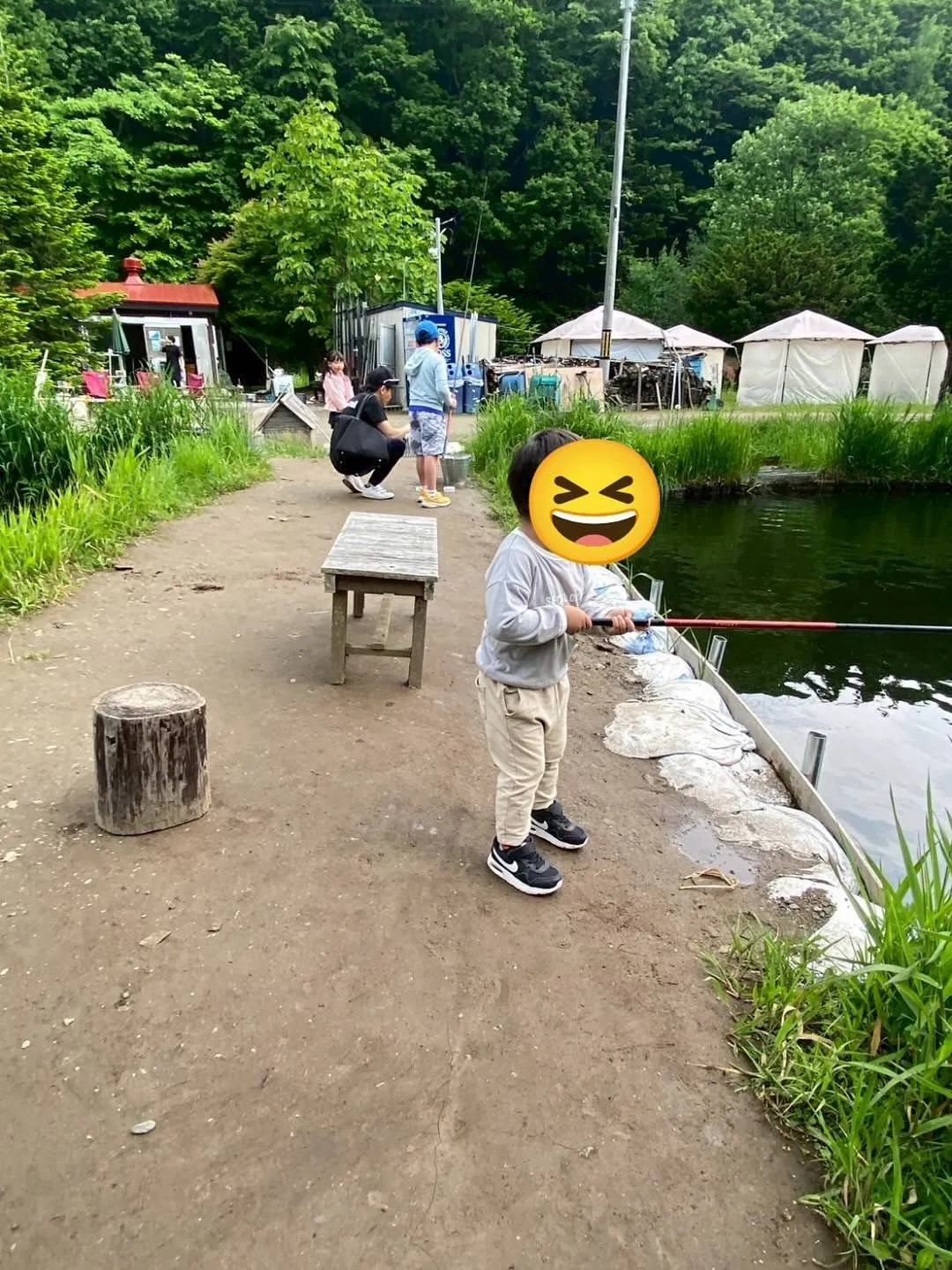 【児発】【放デイ】みんなで釣り堀！