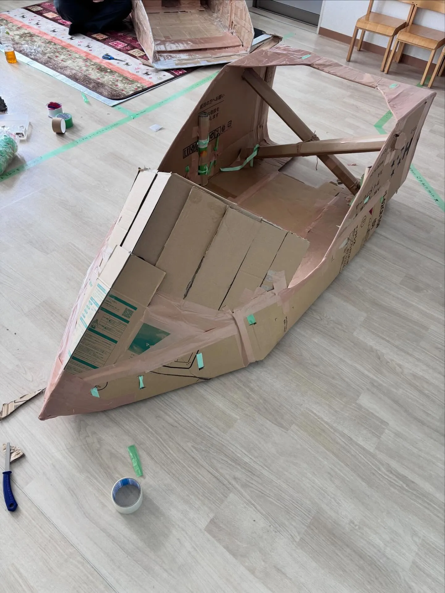 【放デイ】ソリ制作の日【札幌市北区児童デイサービスこぱんはう...