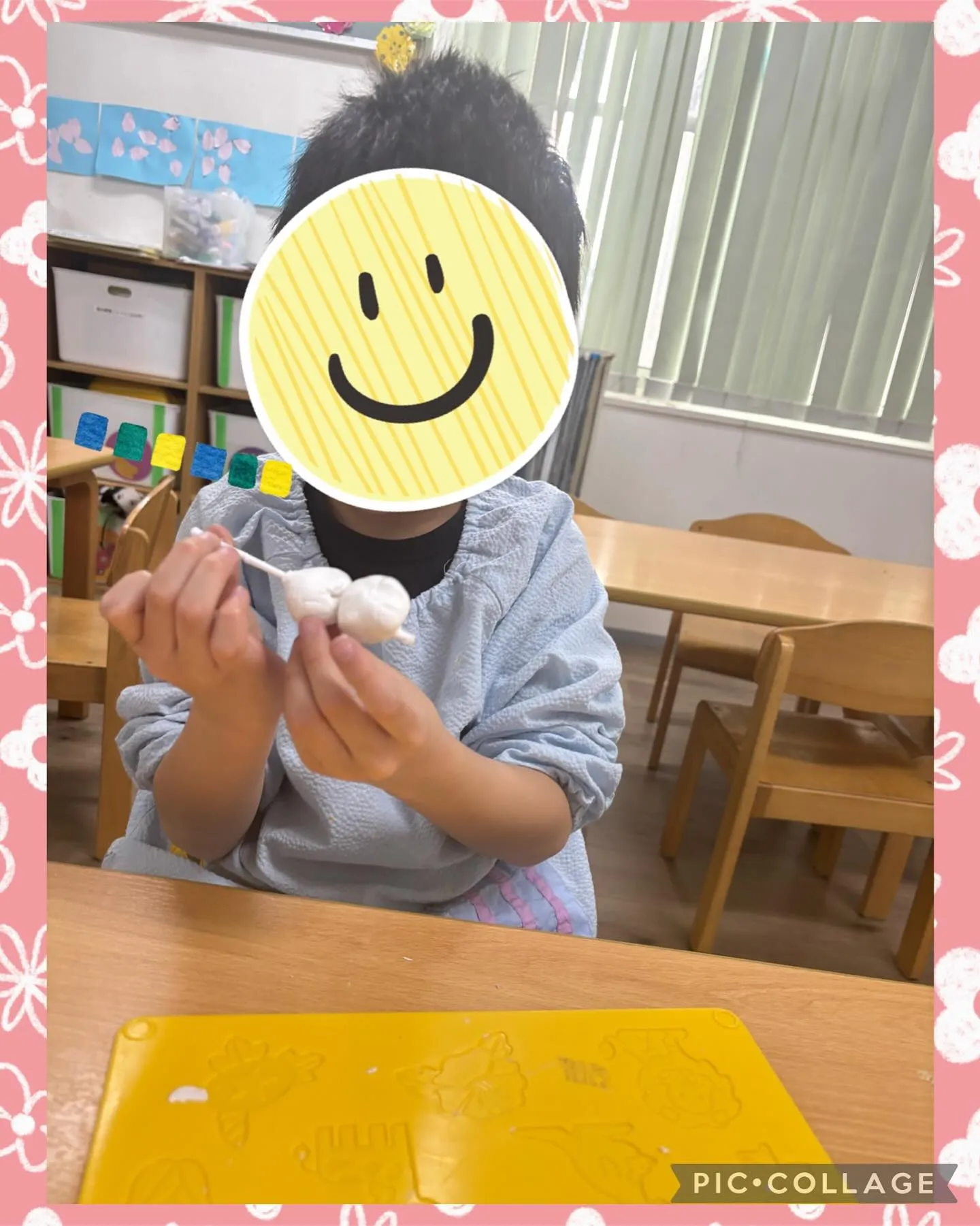 粘土制作🌸お団子を作ってみよう！