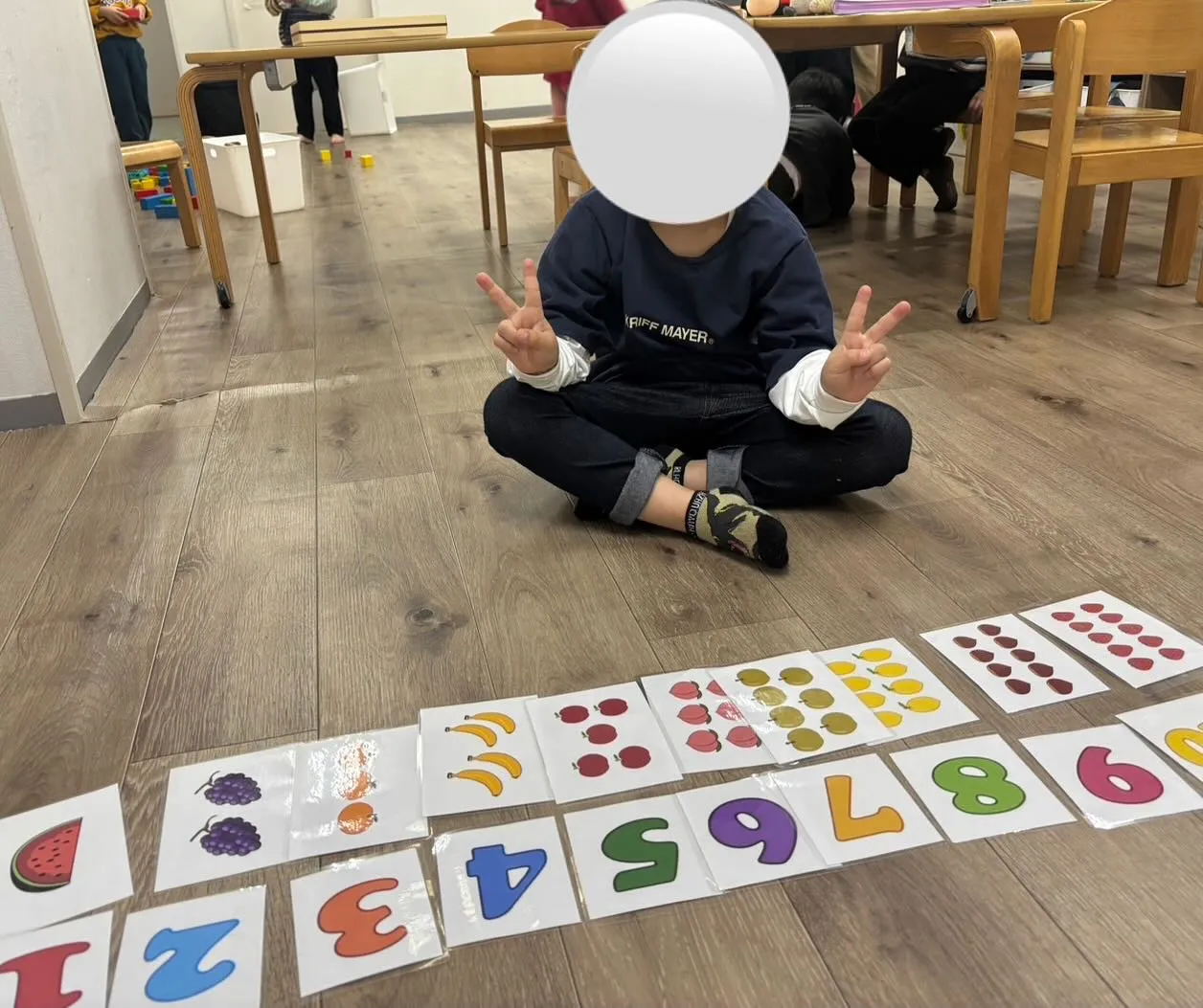 [児発]数字タッチ[札幌市北区児童デイ]