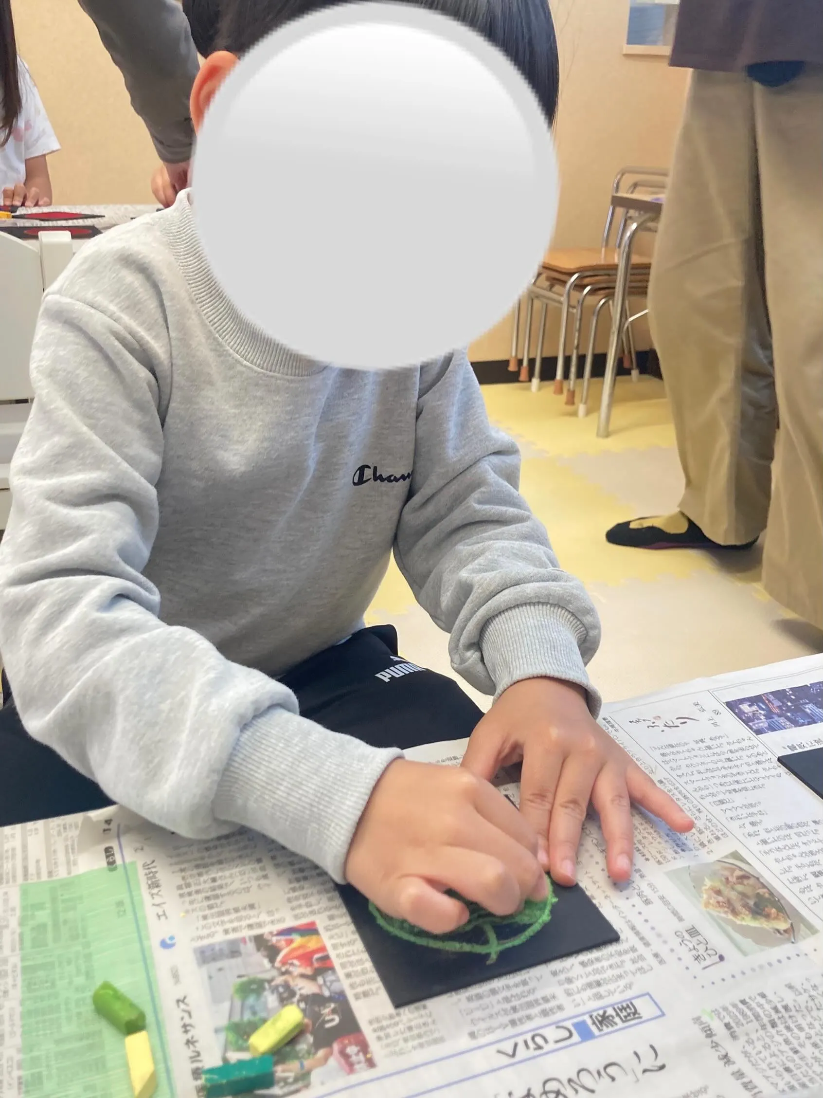 【児発・放デイ】制作の日🍎【札幌市北区児童デイ】