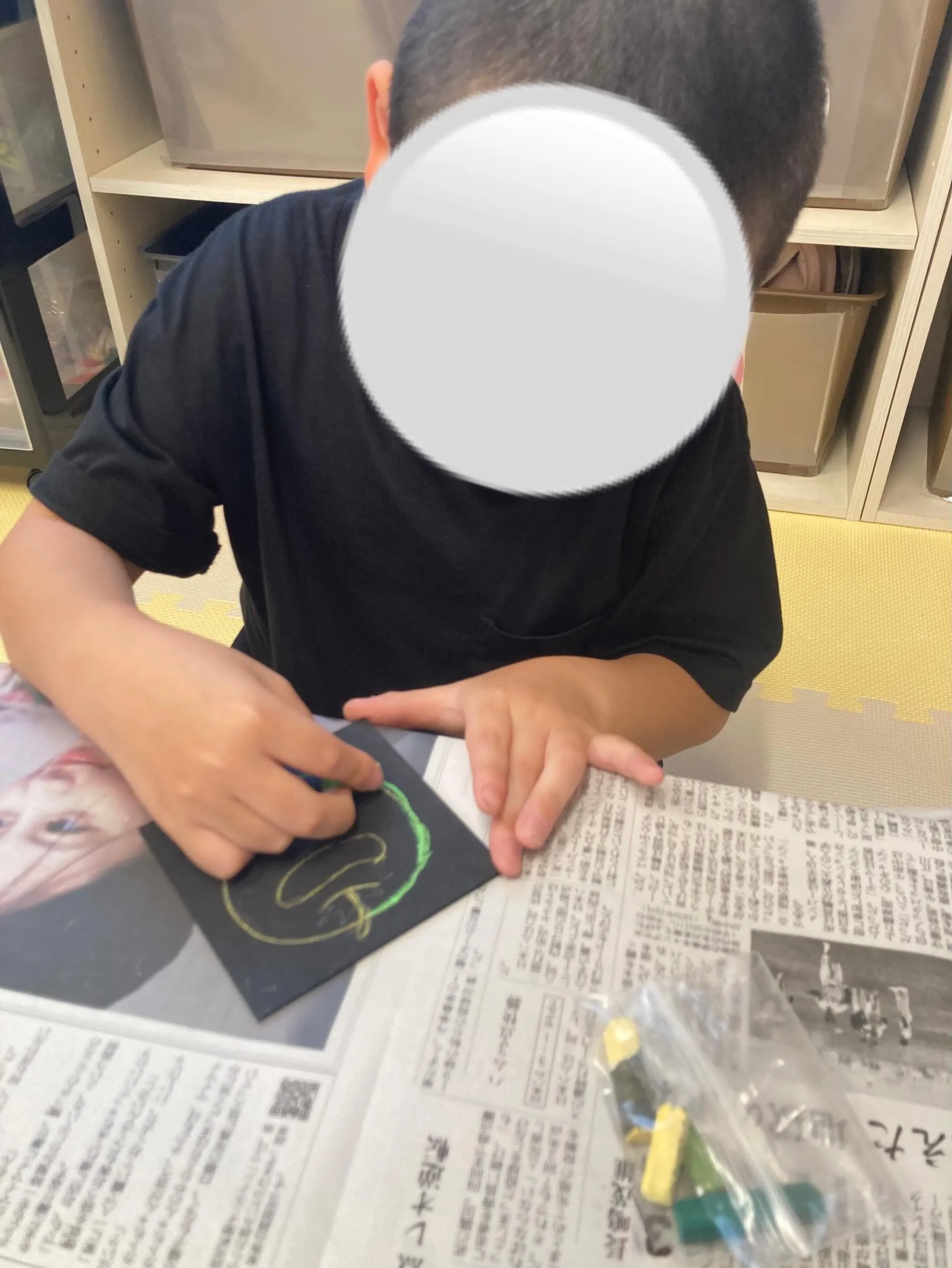 【児発・放デイ】制作の日🍎【札幌市北区児童デイ】