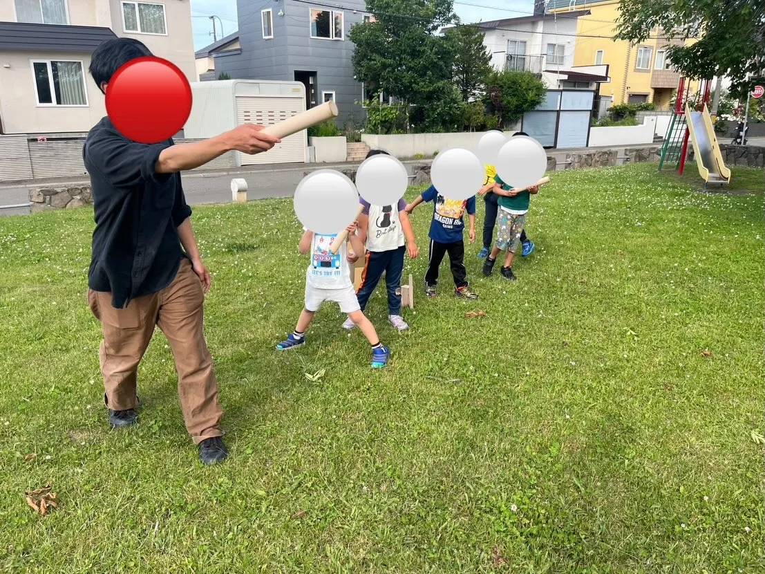 【放デイ】公園遊びの日【札幌市北区児童デイ】